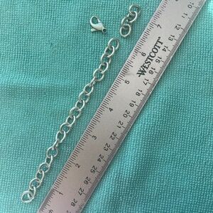 Tiffany silver bracelet components